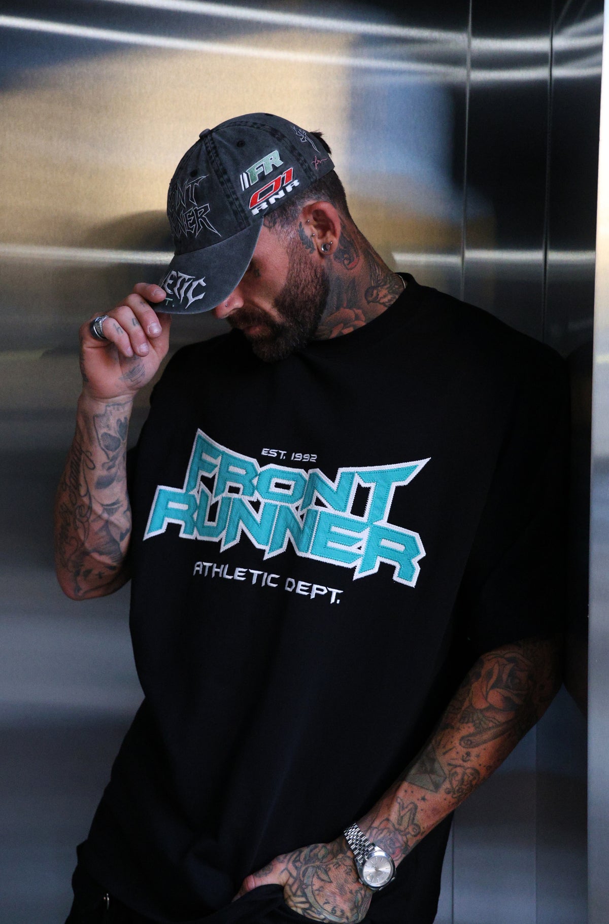 Signal Tee - Black Tiffany - Men