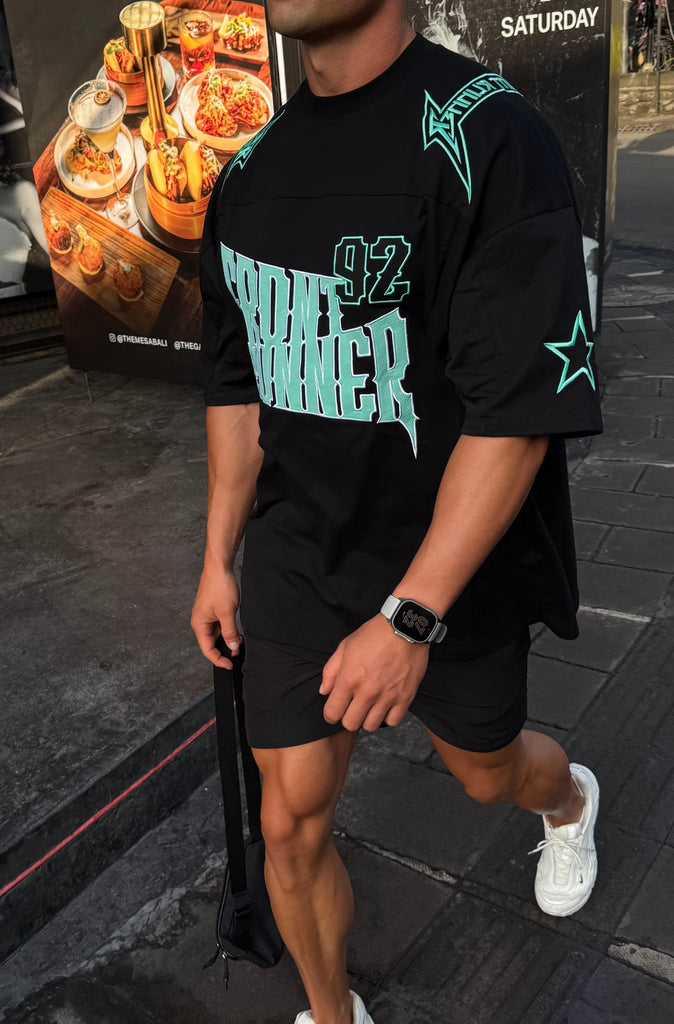 Pyro Tee - Black Tiffany