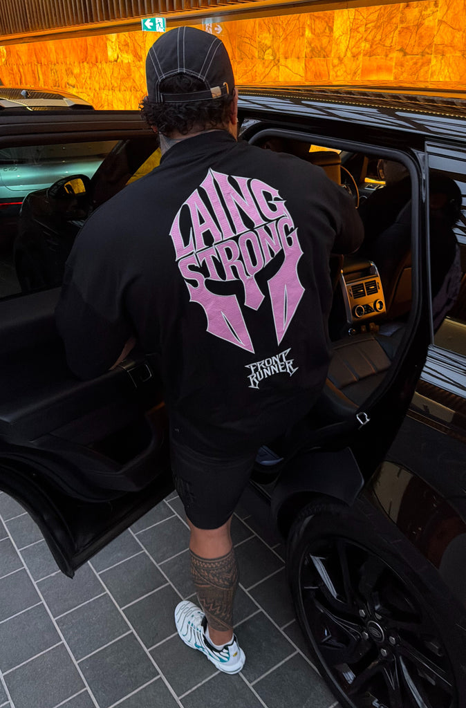 Lead the Charge Tee - Black Bubblegum