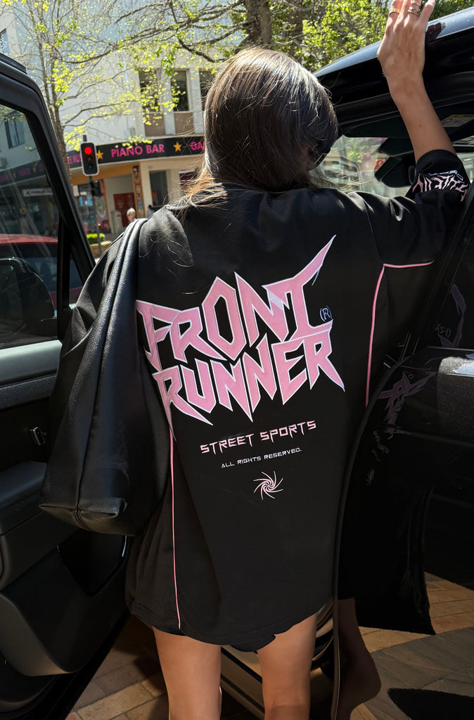 No Mercy Jersey - Black/Candy