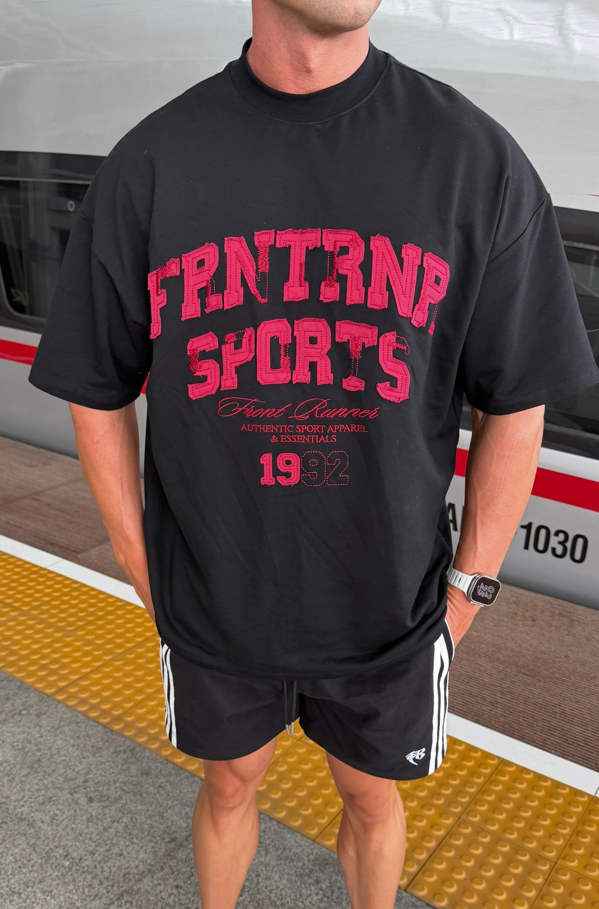 Vintage Apparel Tee Black Scarlet [men]