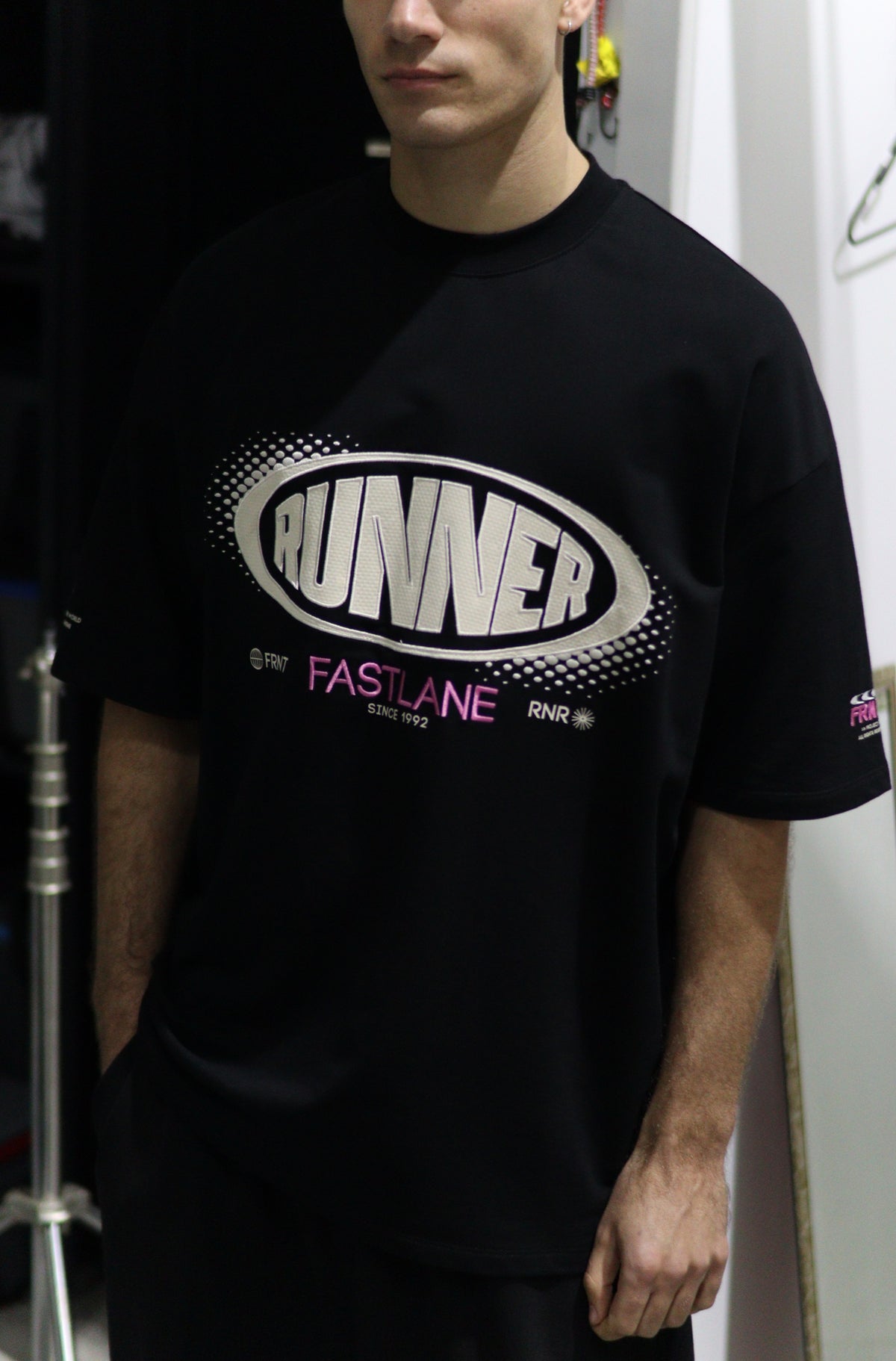 Fast Lane Tee - Black - Men