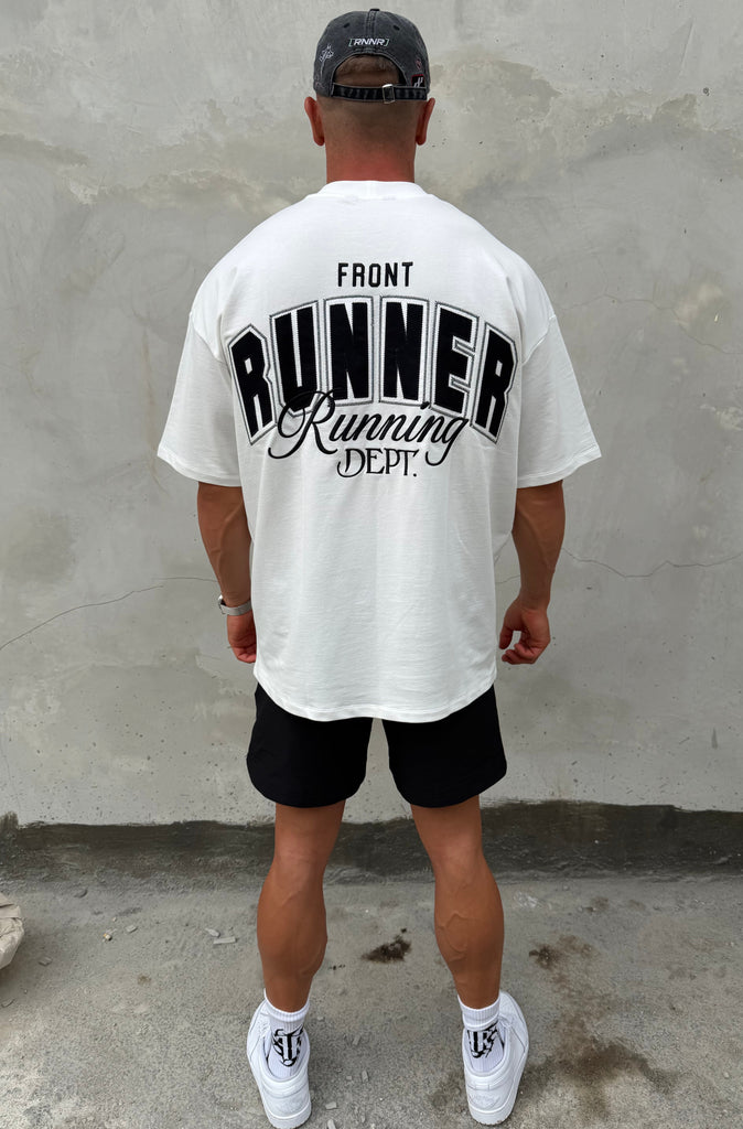 Classic Running Dept Tee Vanilla [men]