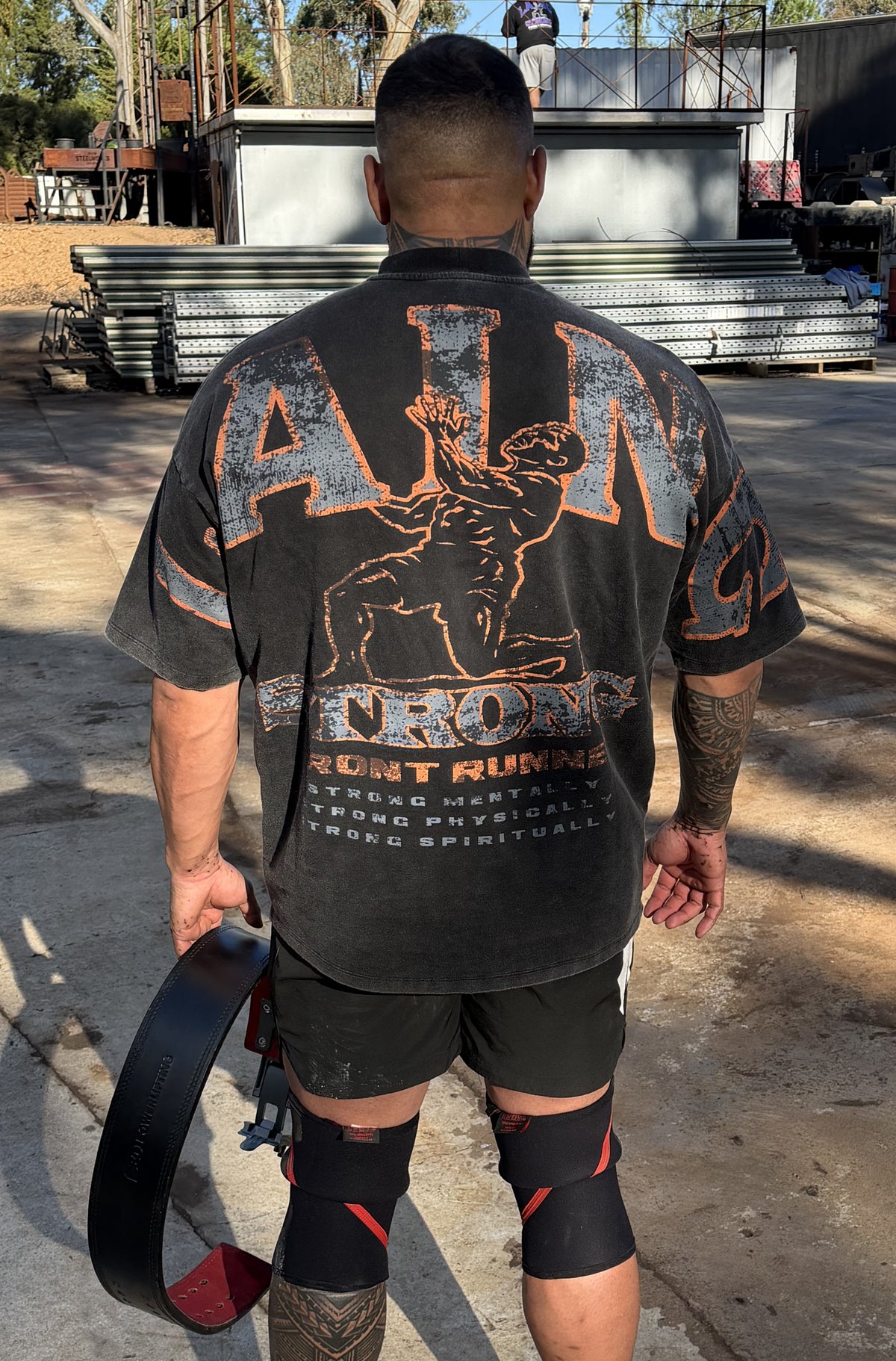 Pillars of Strength Tee Vintage Ember [men]