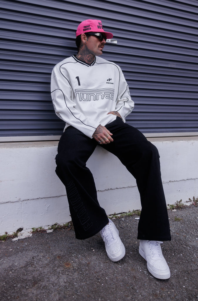 Striker L/S Jersey - White