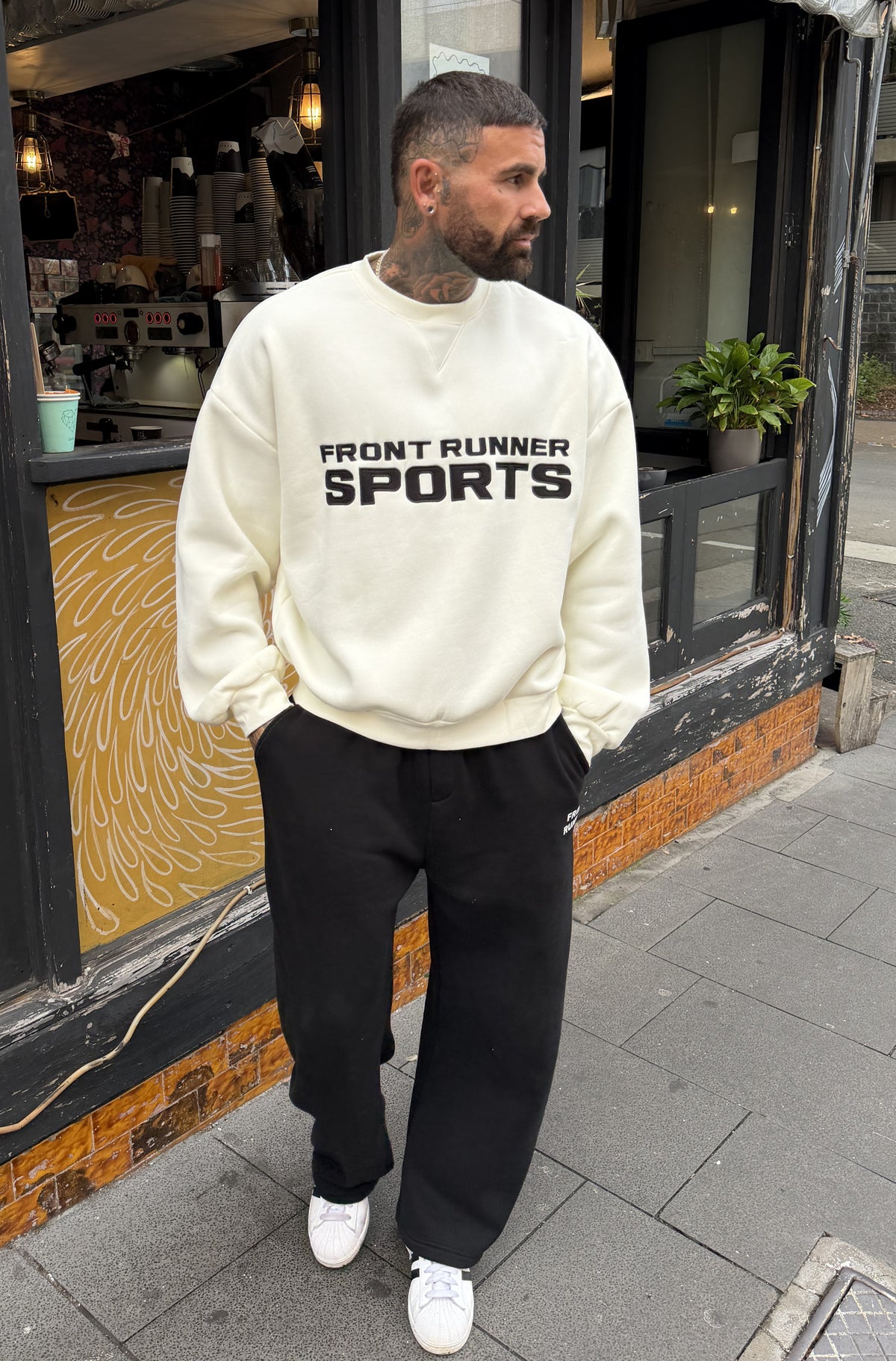 Studio Crewneck Vanilla [men]