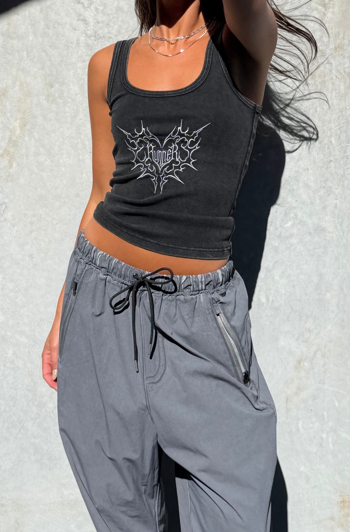 Steelheart Tank - Washed Black - Hover