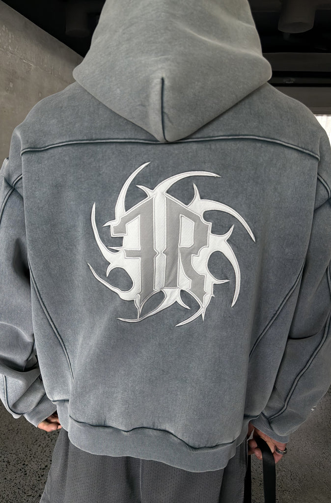 Pyro Hoodie - Concrete