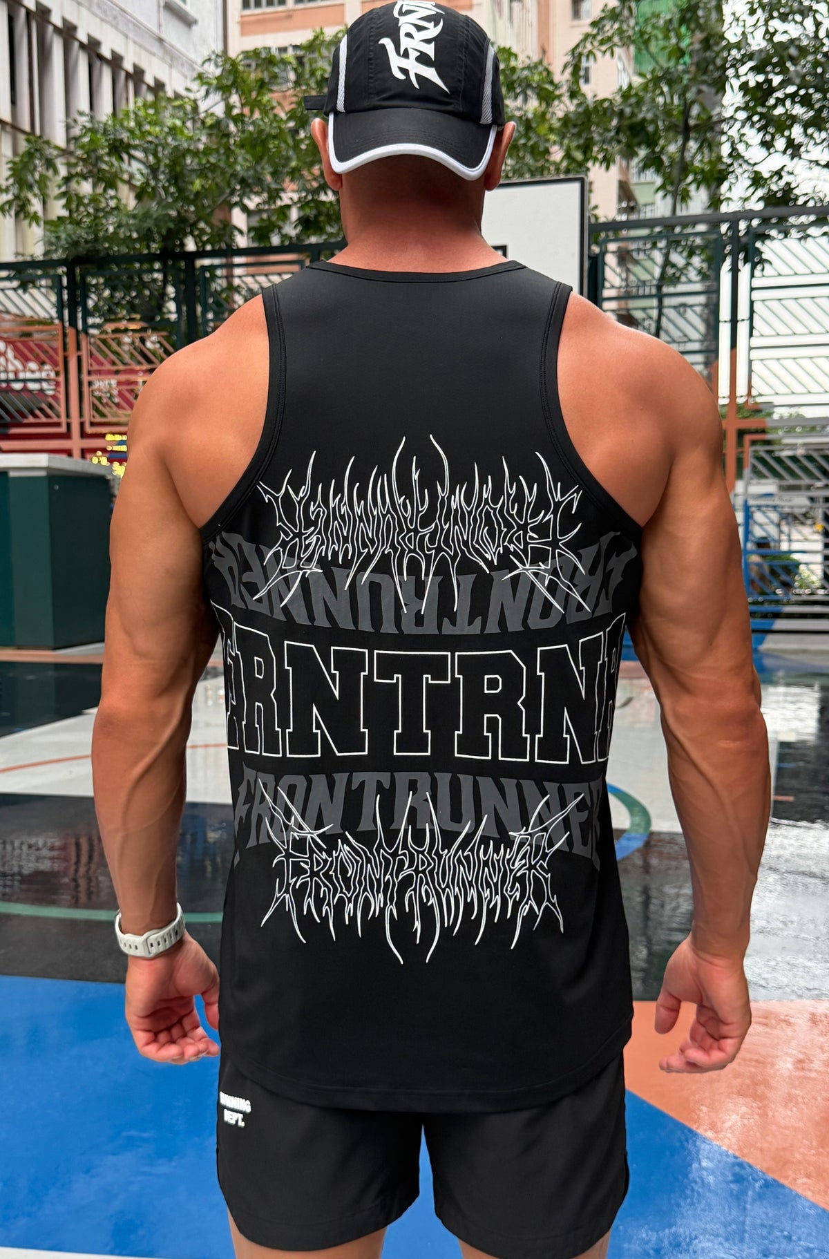 Pressure Singlet Black [men]