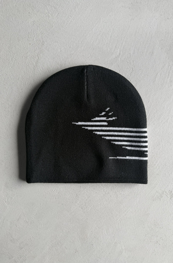 Road Runner Skull Beanie Black