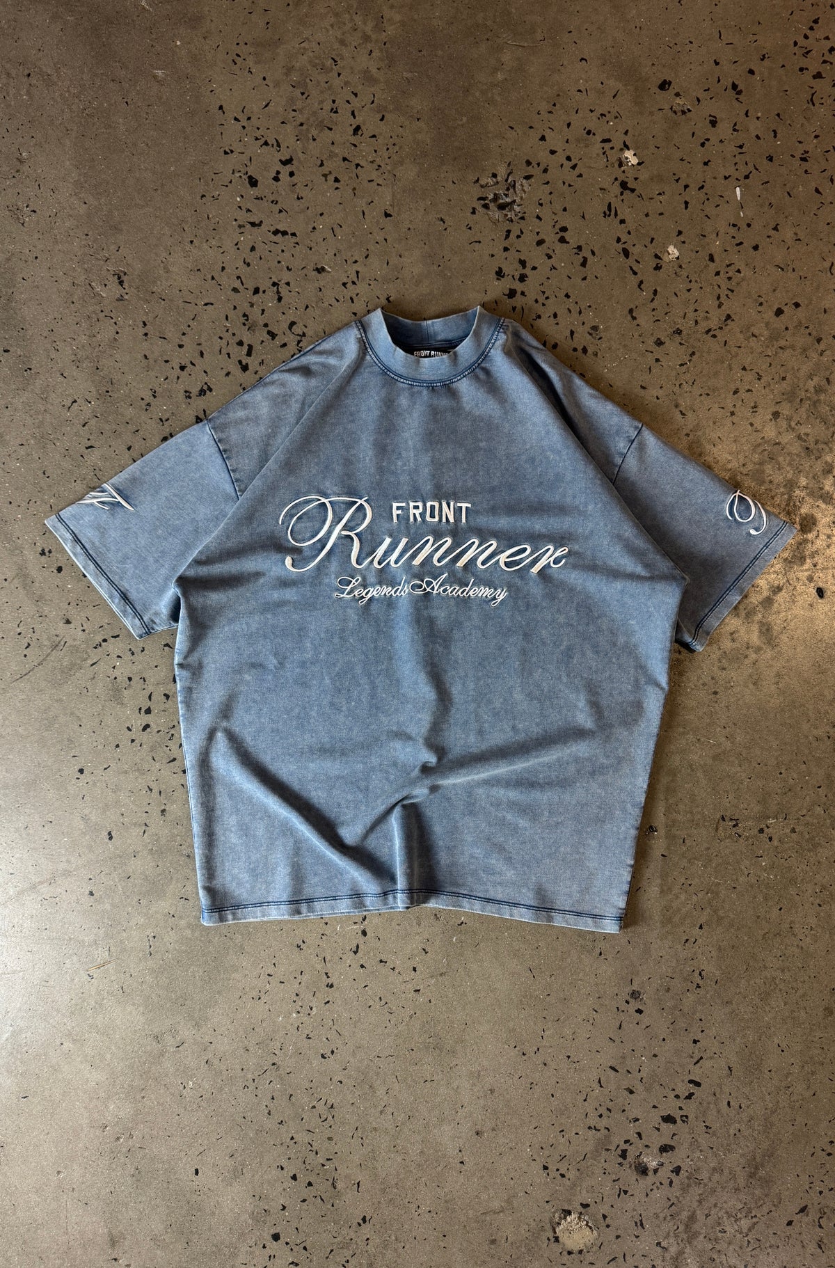 Legends Academy Tee - Denim Wash - Hover