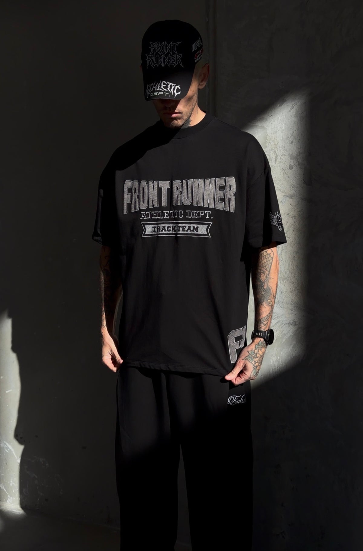 Athletic Department Tee Graphite [men]