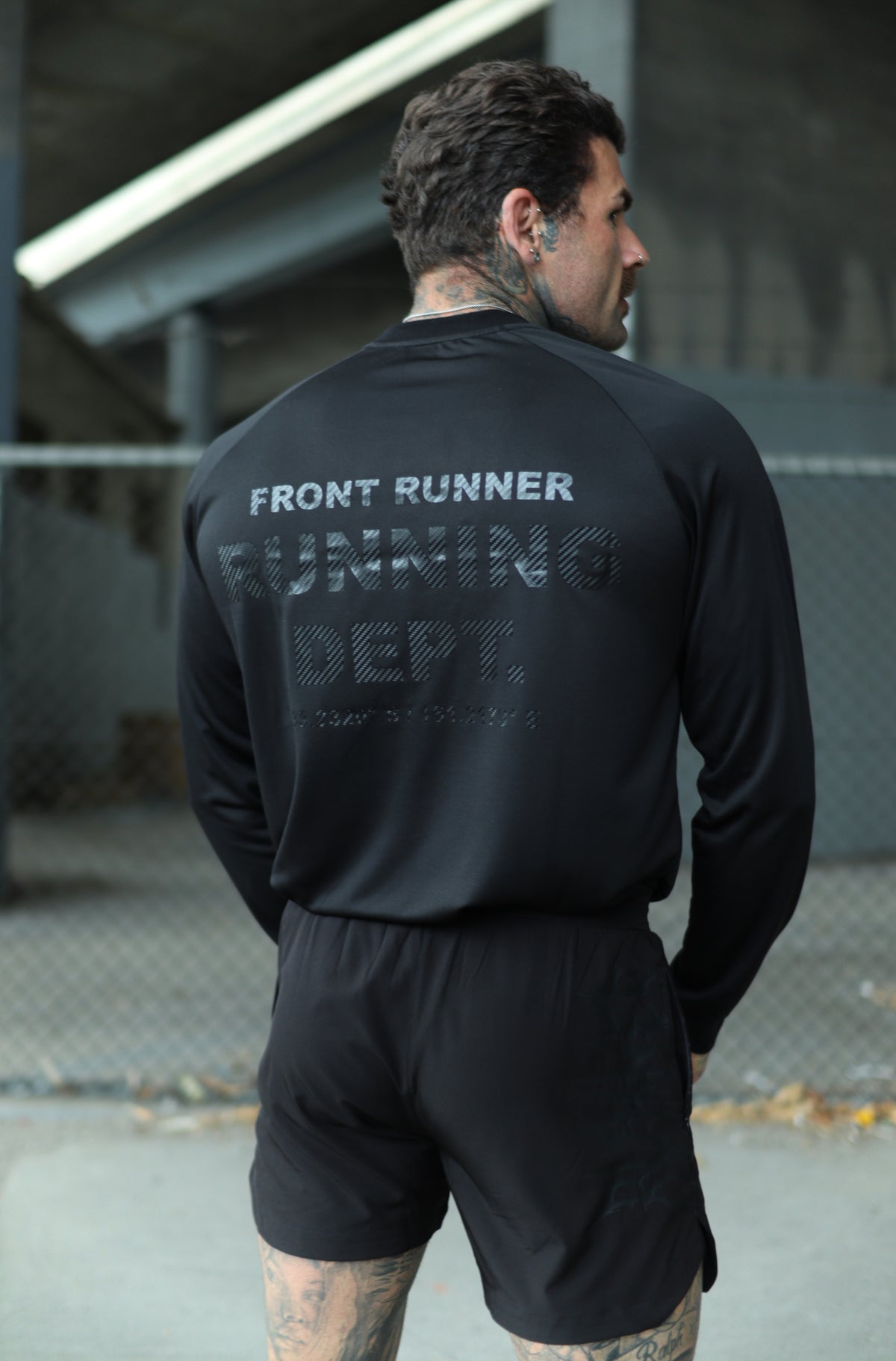 RD Technical L/S Top Black [men]