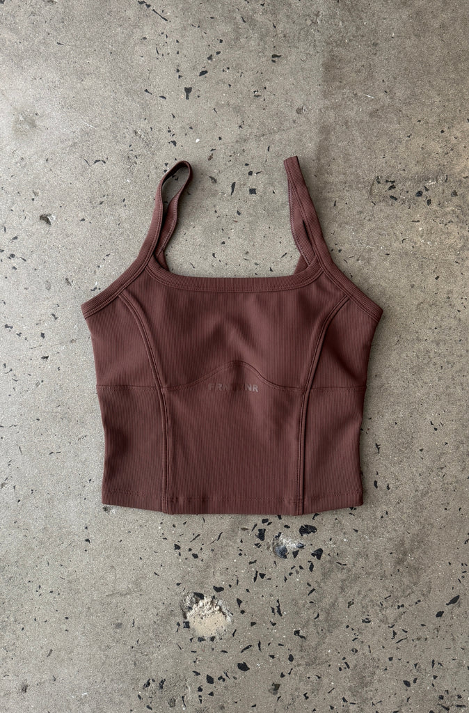 Forme Contour Tank - Chocolate