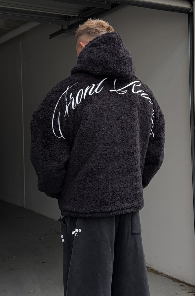 FR Hooded Sherpa Jacket Black