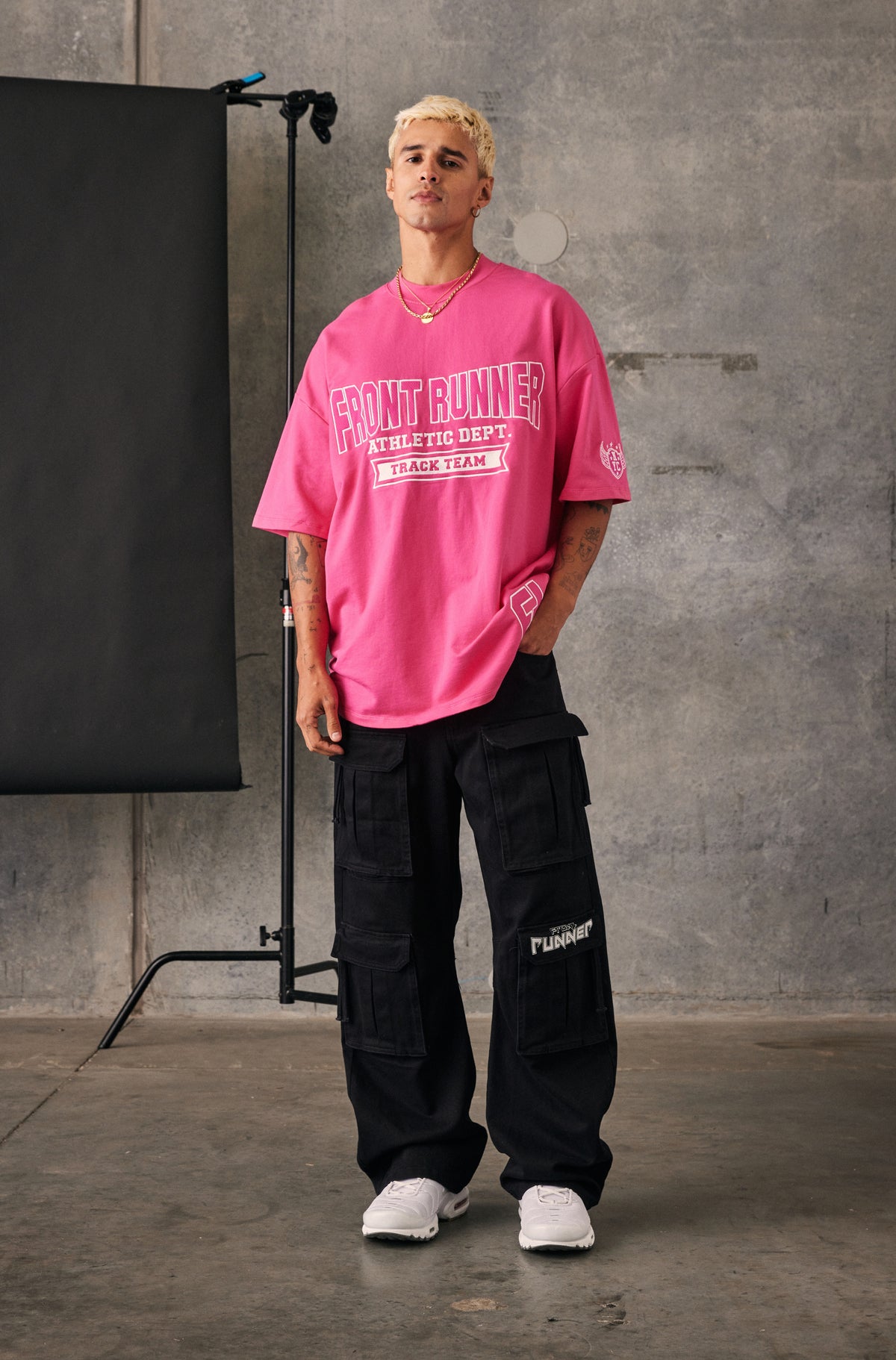 Athletic Department Tee - Flamingo - Men