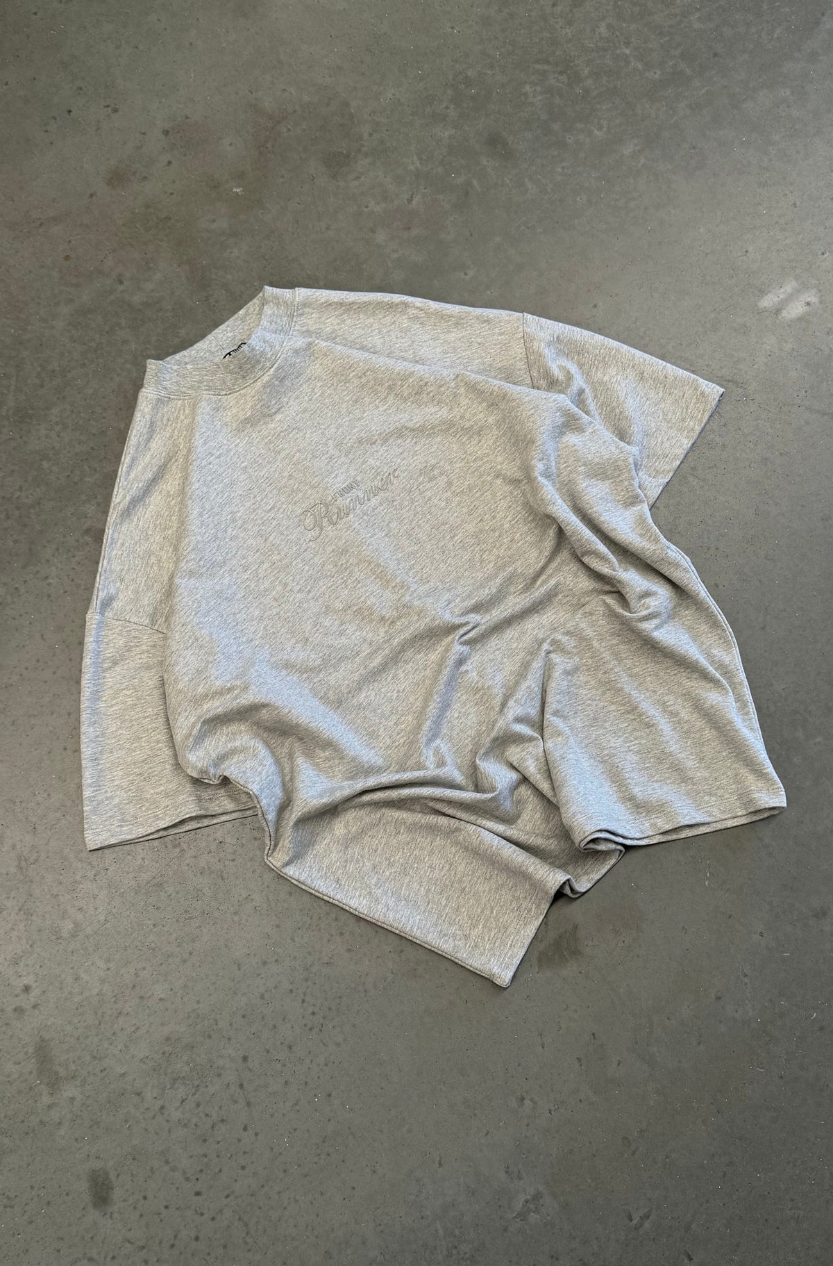 Staple Tee - Grey Marle - Hover