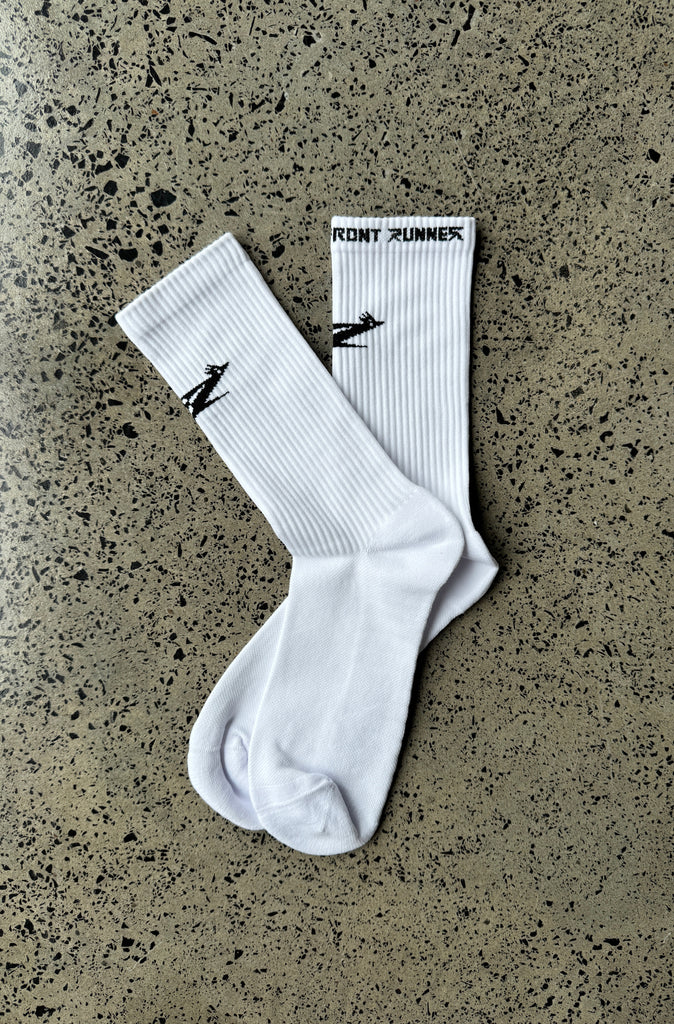 Road Runner Socks 2pk - White