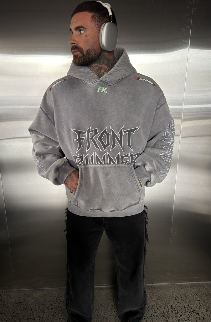 Offset Hoodie Concrete