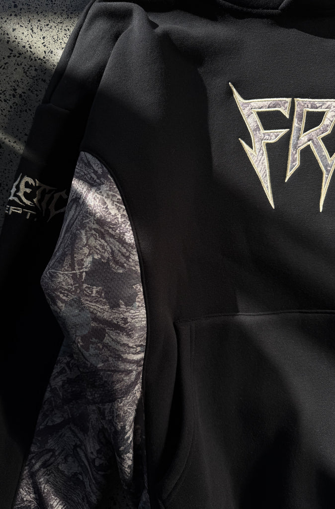No Mercy Hoodie Black Camo