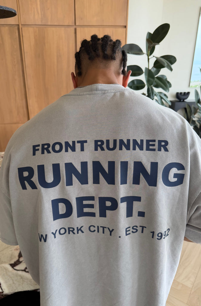 Running Dept Tee - Concrete Midnight
