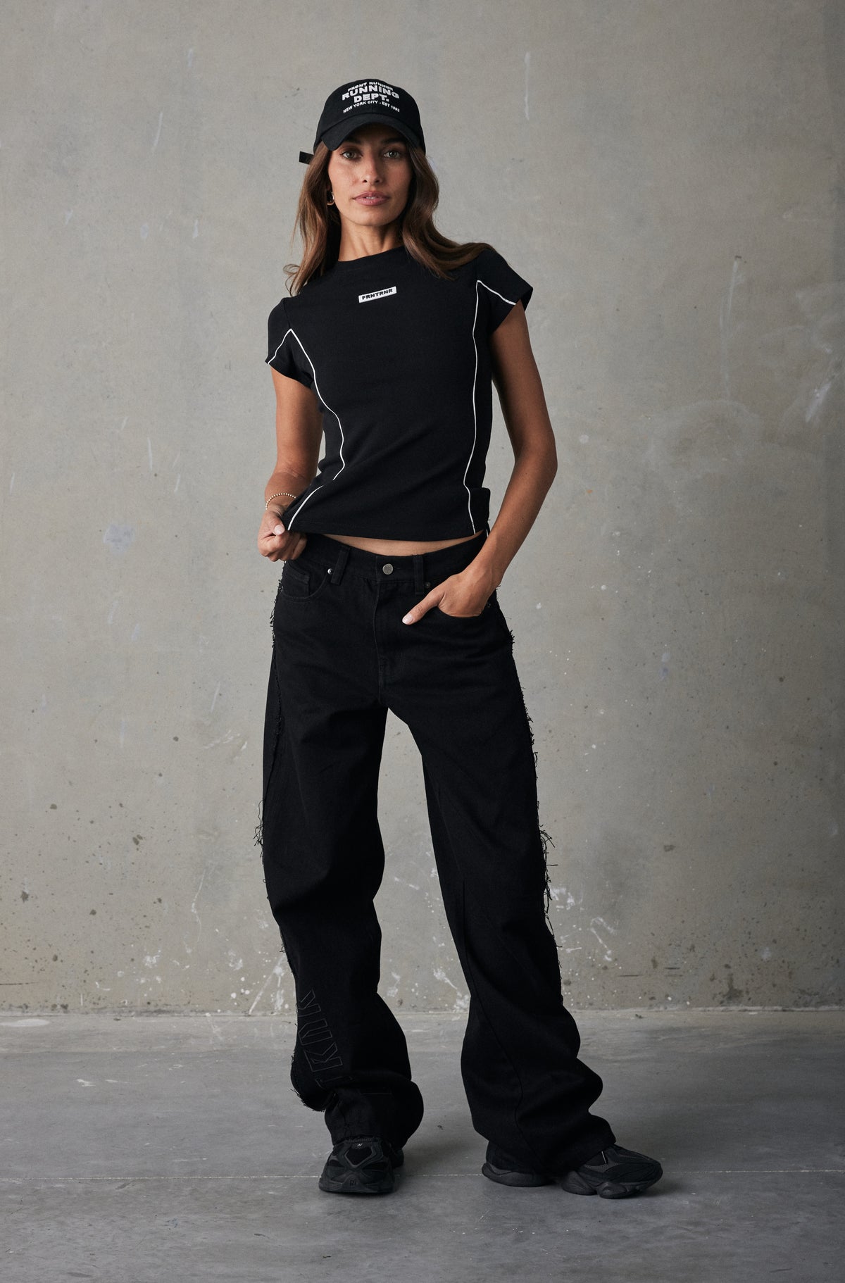 FRNTRNR Nano Tee - Black - Women