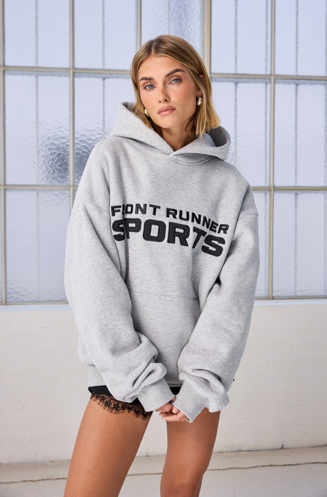 Studio Hoodie Grey Marle