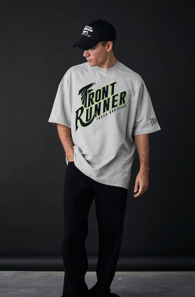 T&F Tee - Grey Lime