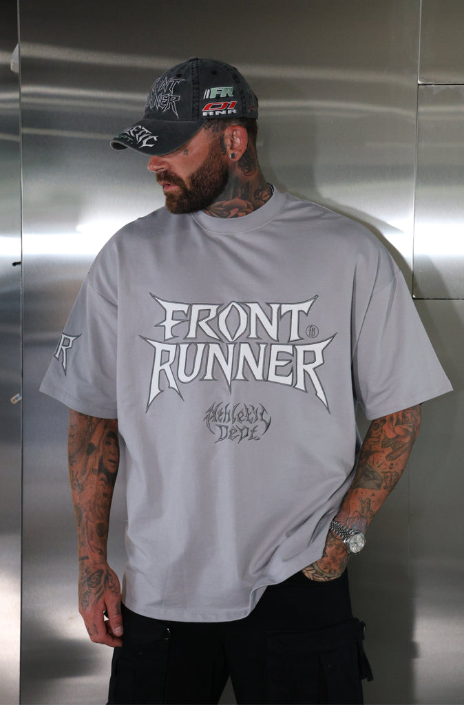 Hardline Runner Tee - Grey