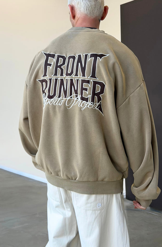 Collusion Crewneck Washed Tan