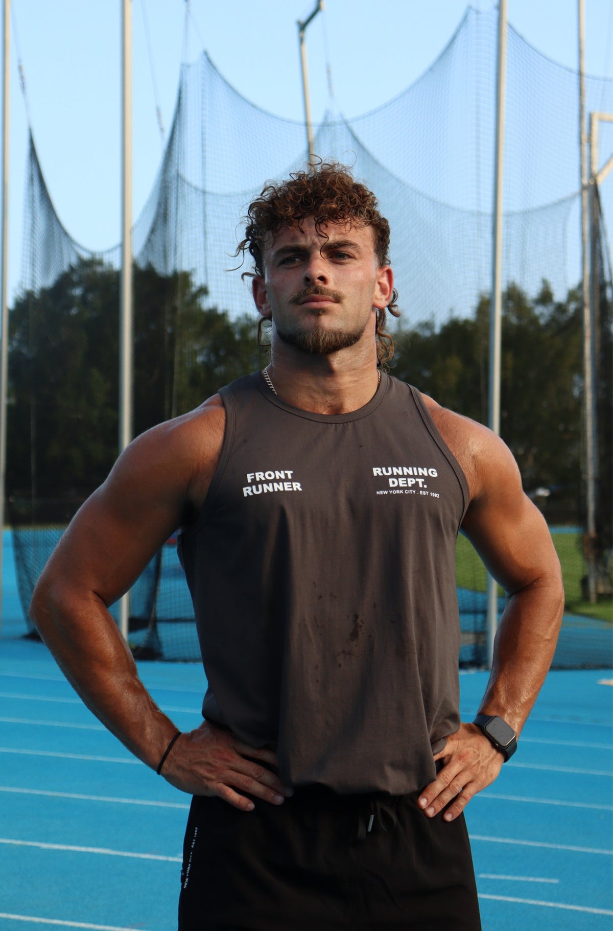 Running Dept Singlet - Mercury - Men