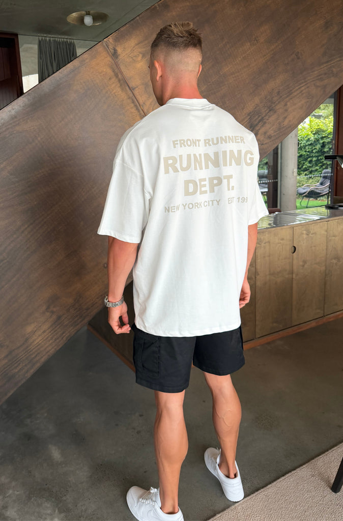 Running Dept Tee Vanilla Malt [men]