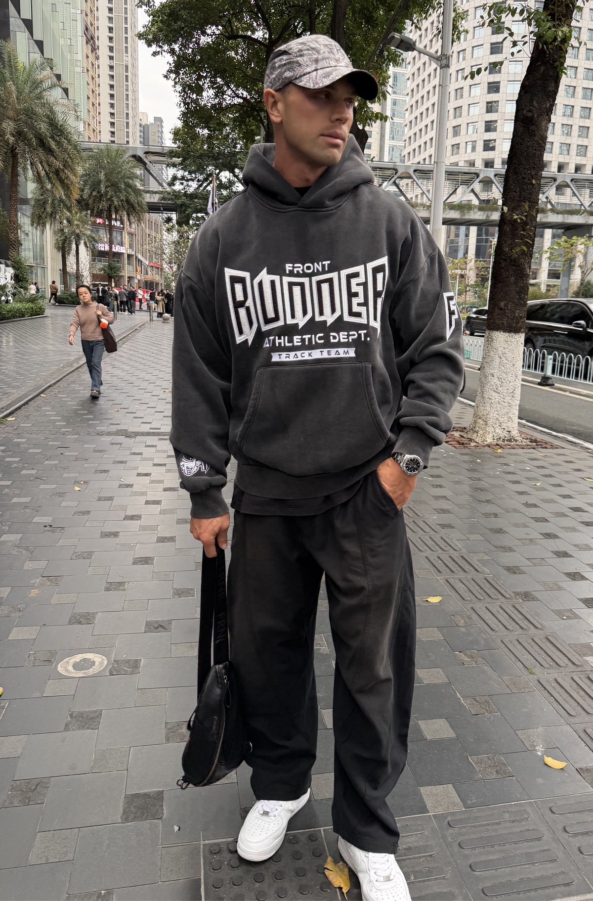 Viper Dept Hoodie Washed Black [men]