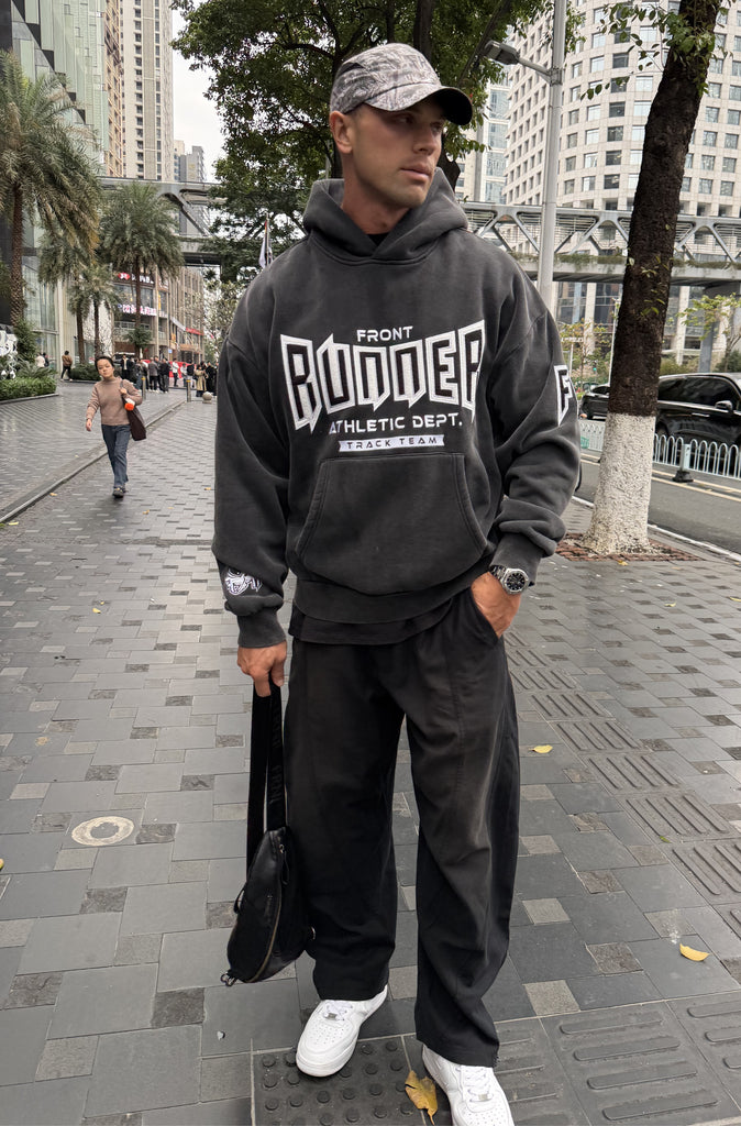 Viper Dept Hoodie Washed Black