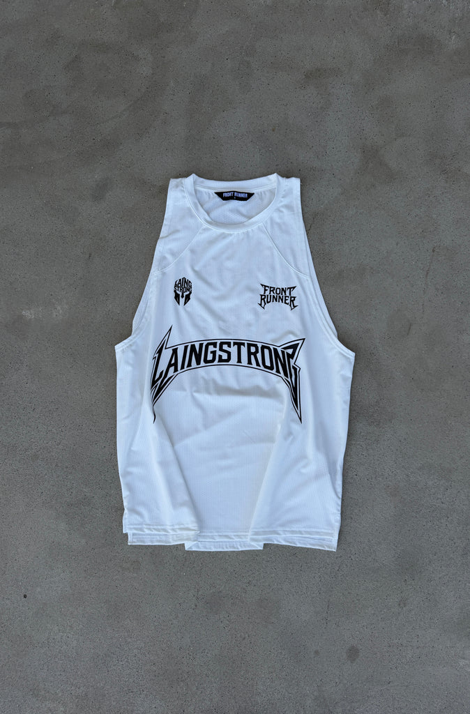 Built Strong Taper Tank White