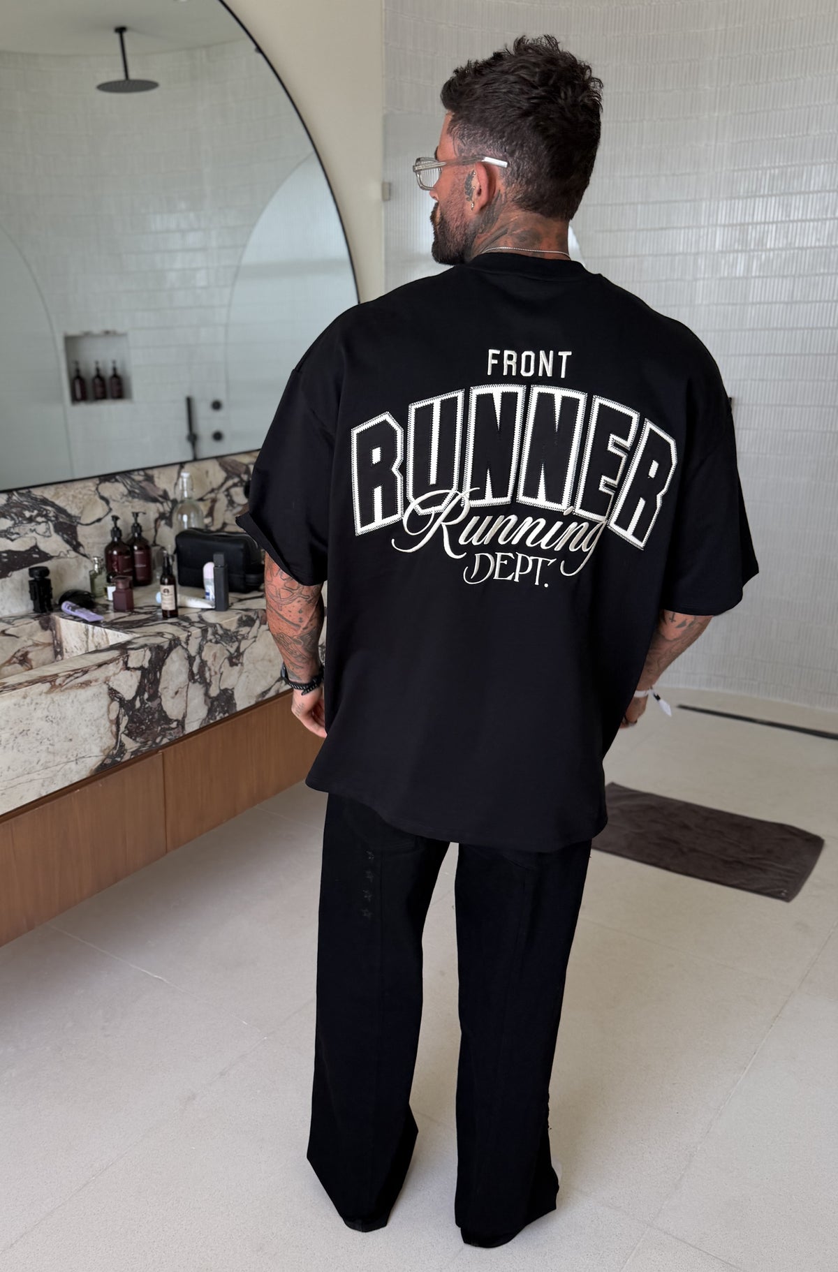 Classic Running Dept Tee - Monochrome - Men