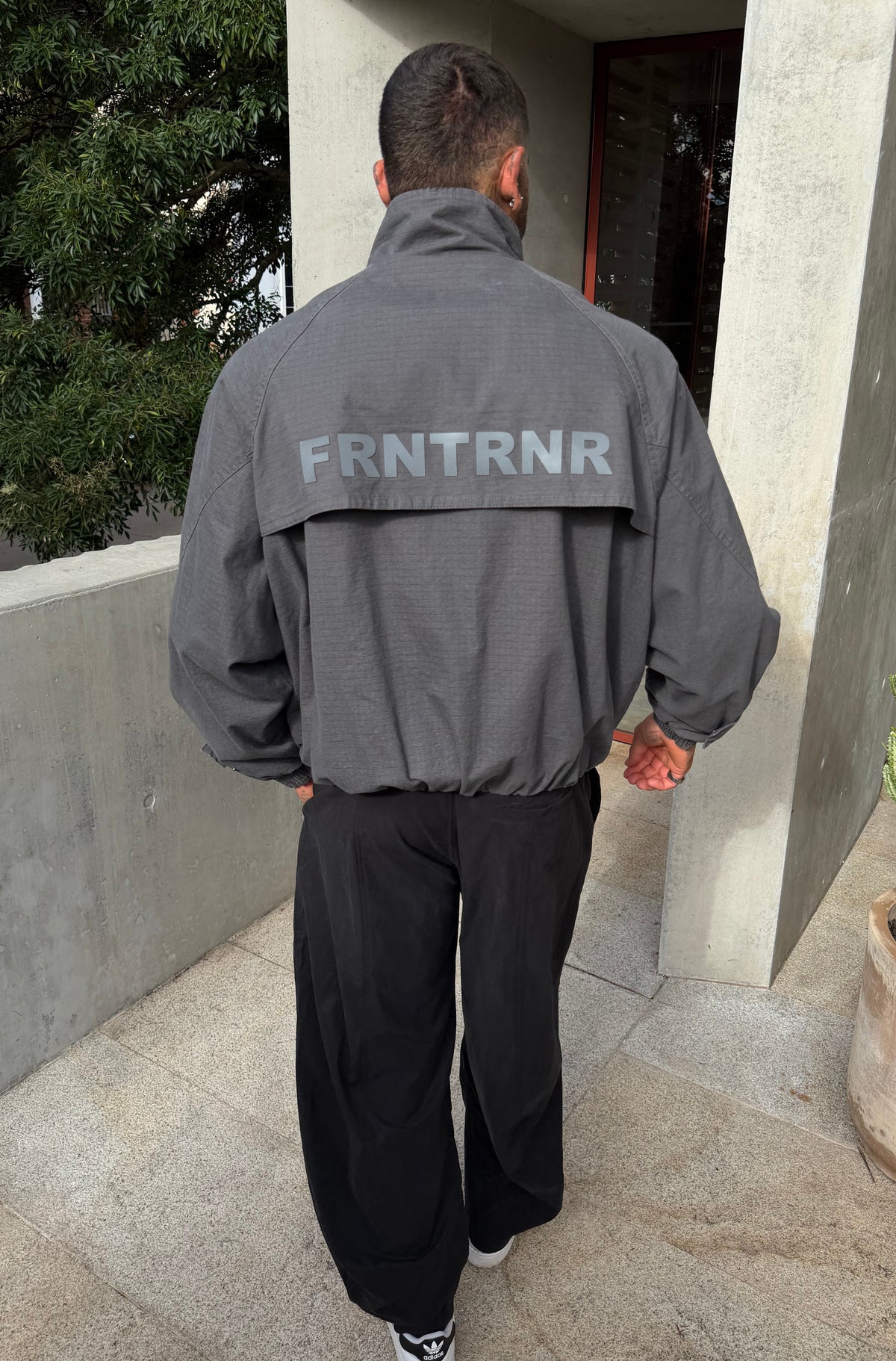 FRNTRNR Ripstop Jacket Charcoal [men]