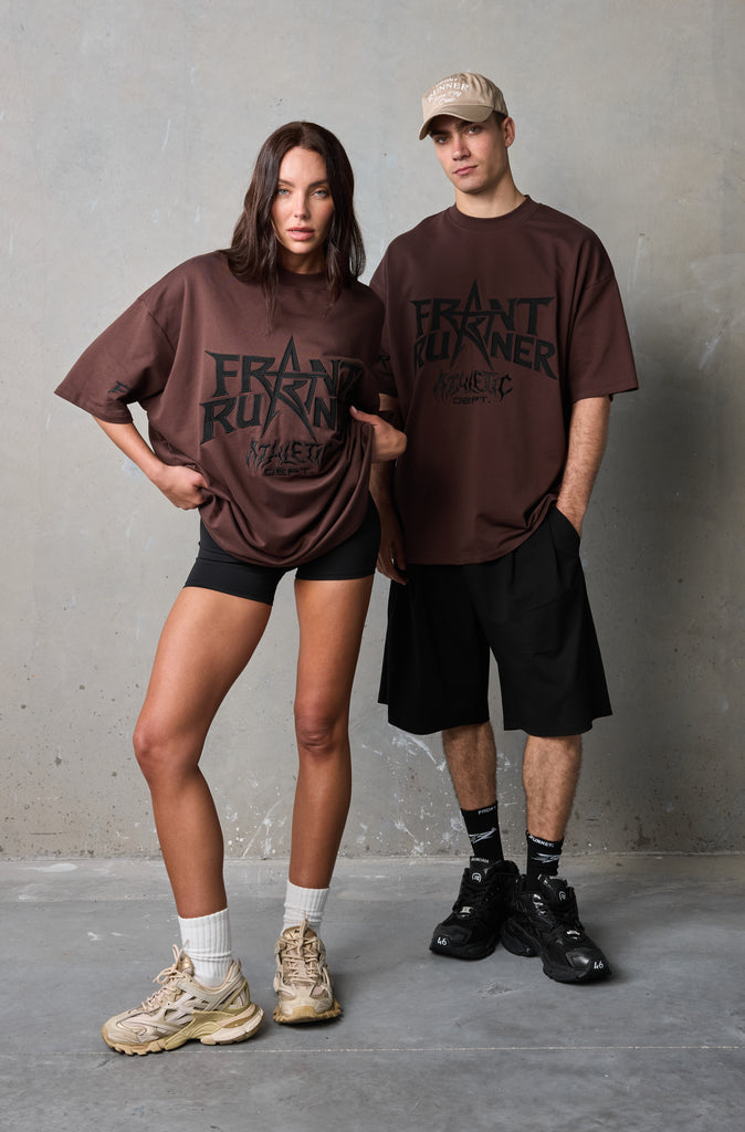 Heavy Medal Tee - Chocolate