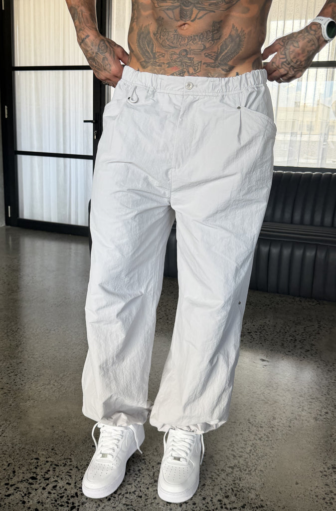 FR Wide Leg Tech Pant Smoke [men]