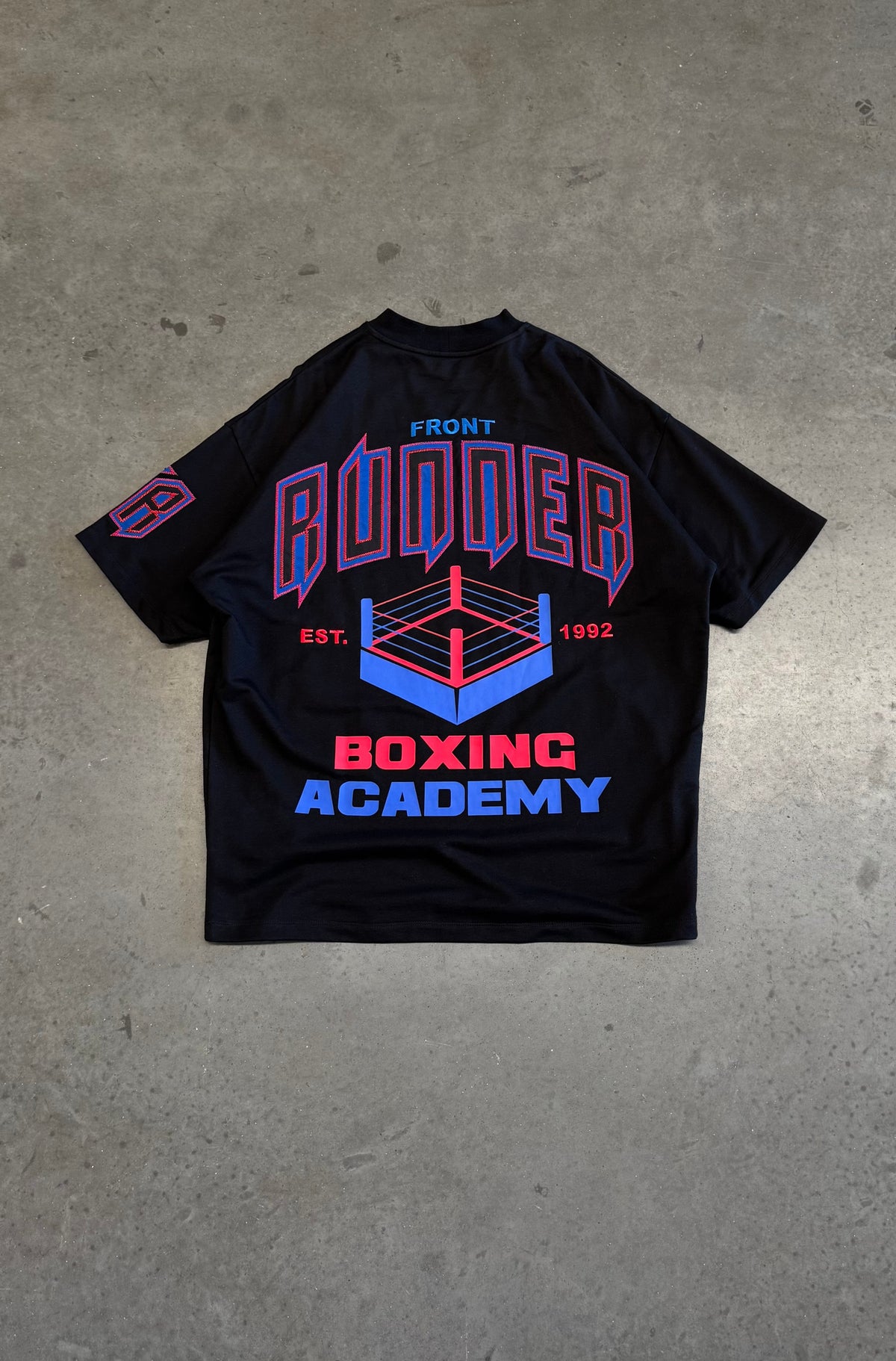 Boxing Academy Tee - Black - Hover