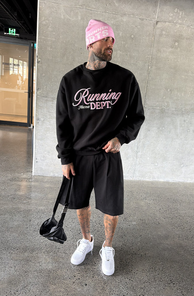 Founder Crewneck Black Candy [men]