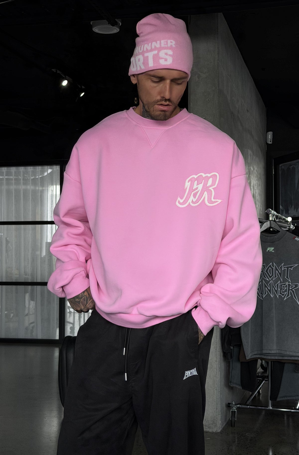 Heritage Crewneck Pink [men]