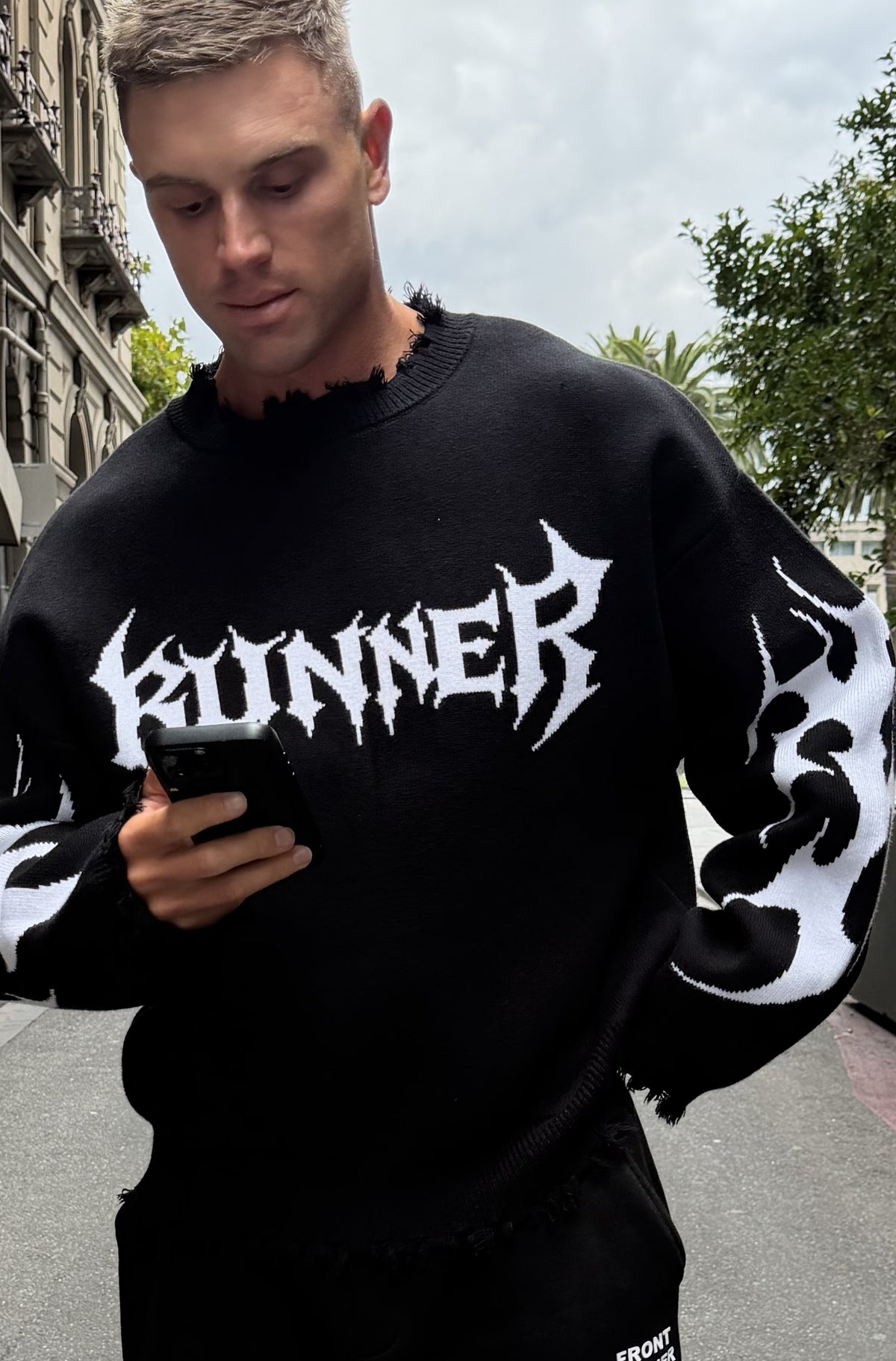 Signal Heavyweight Knit Black [men]