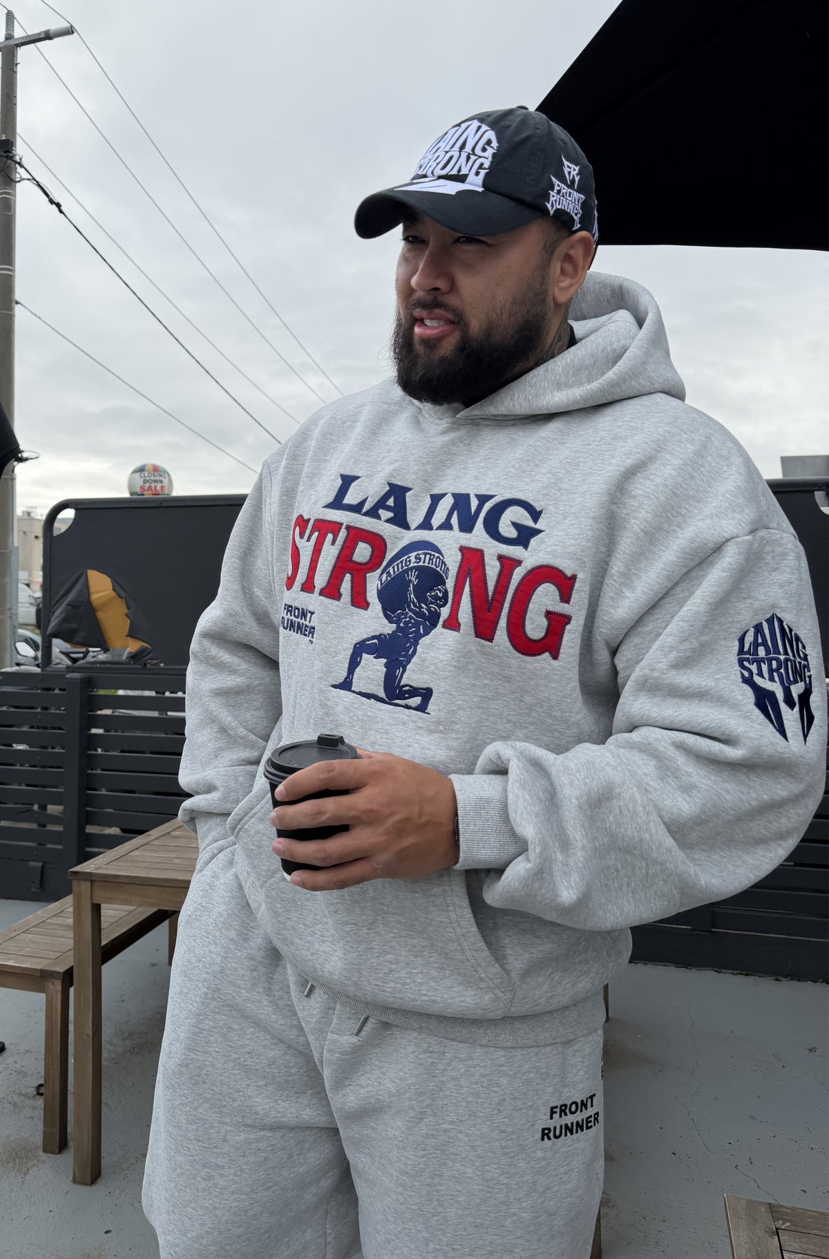 Atlas Rise Hoodie Grey Marle [men]