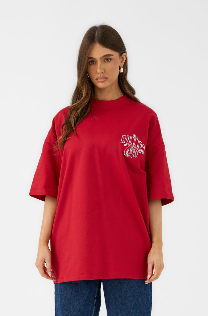 Ringside Tee - Cherry