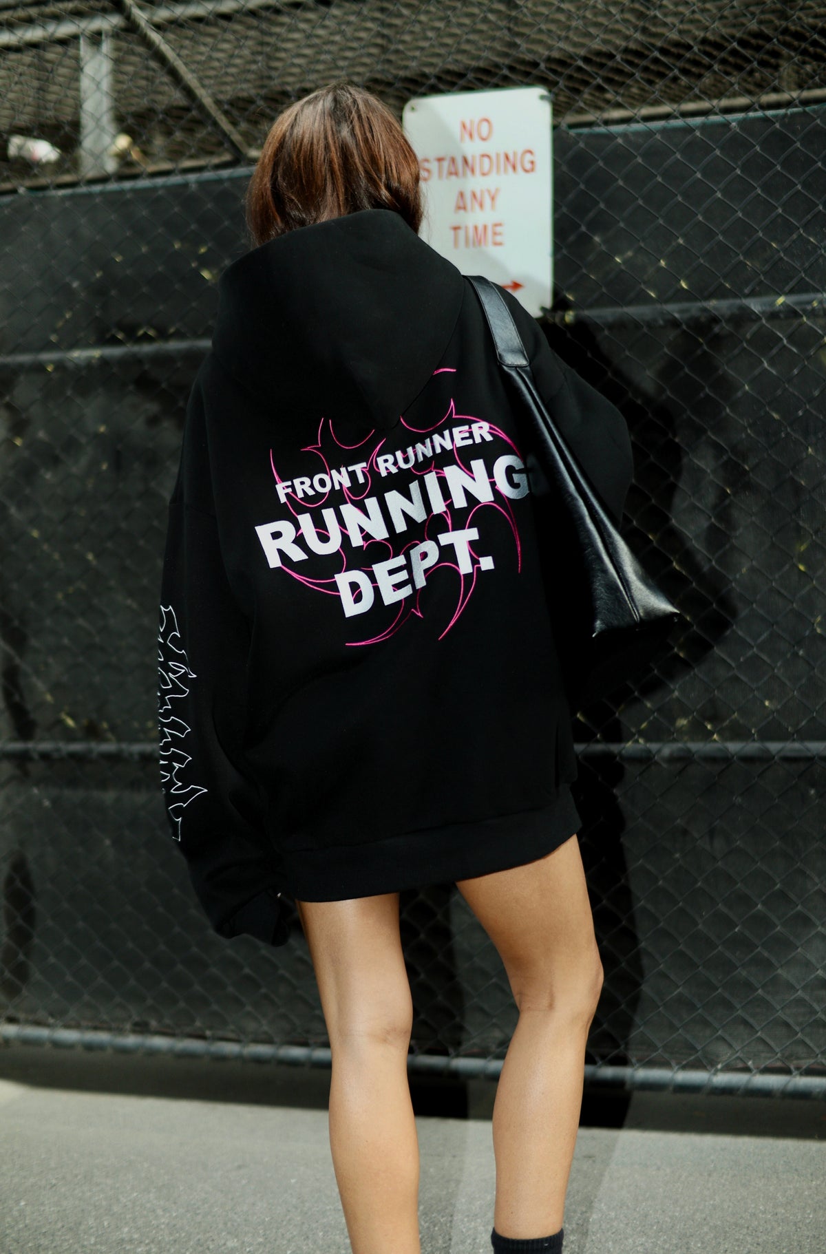 Fracture Hoodie - Black - Women