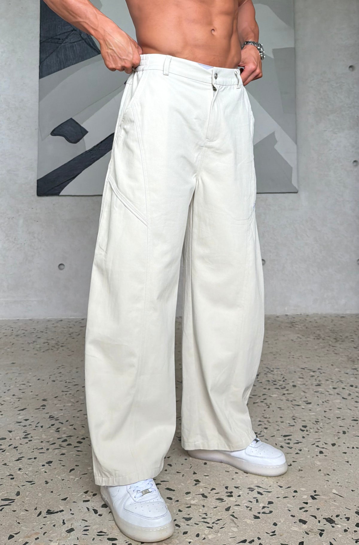 Worker Twill Pant Vanilla [men]