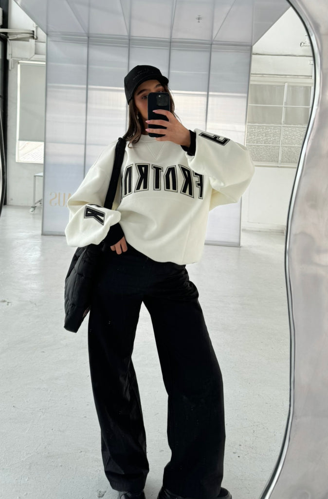 FRNTRNR Crewneck - Vanilla