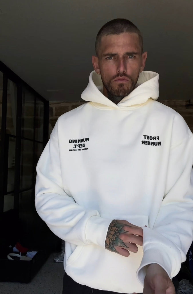 Running Dept Hoodie - Vanilla