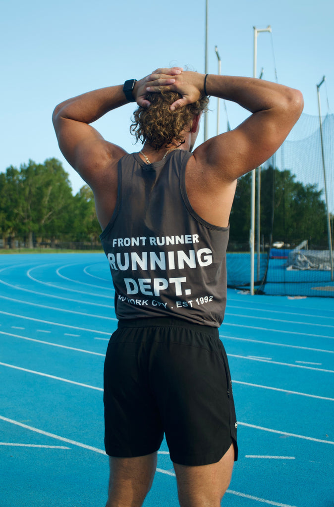 Running Dept Singlet - Mercury